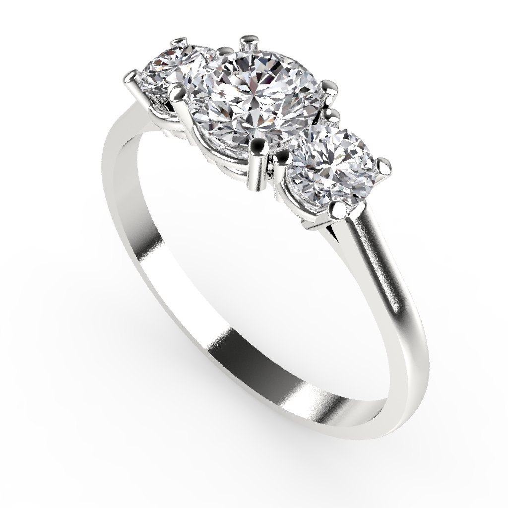 Render on white gold