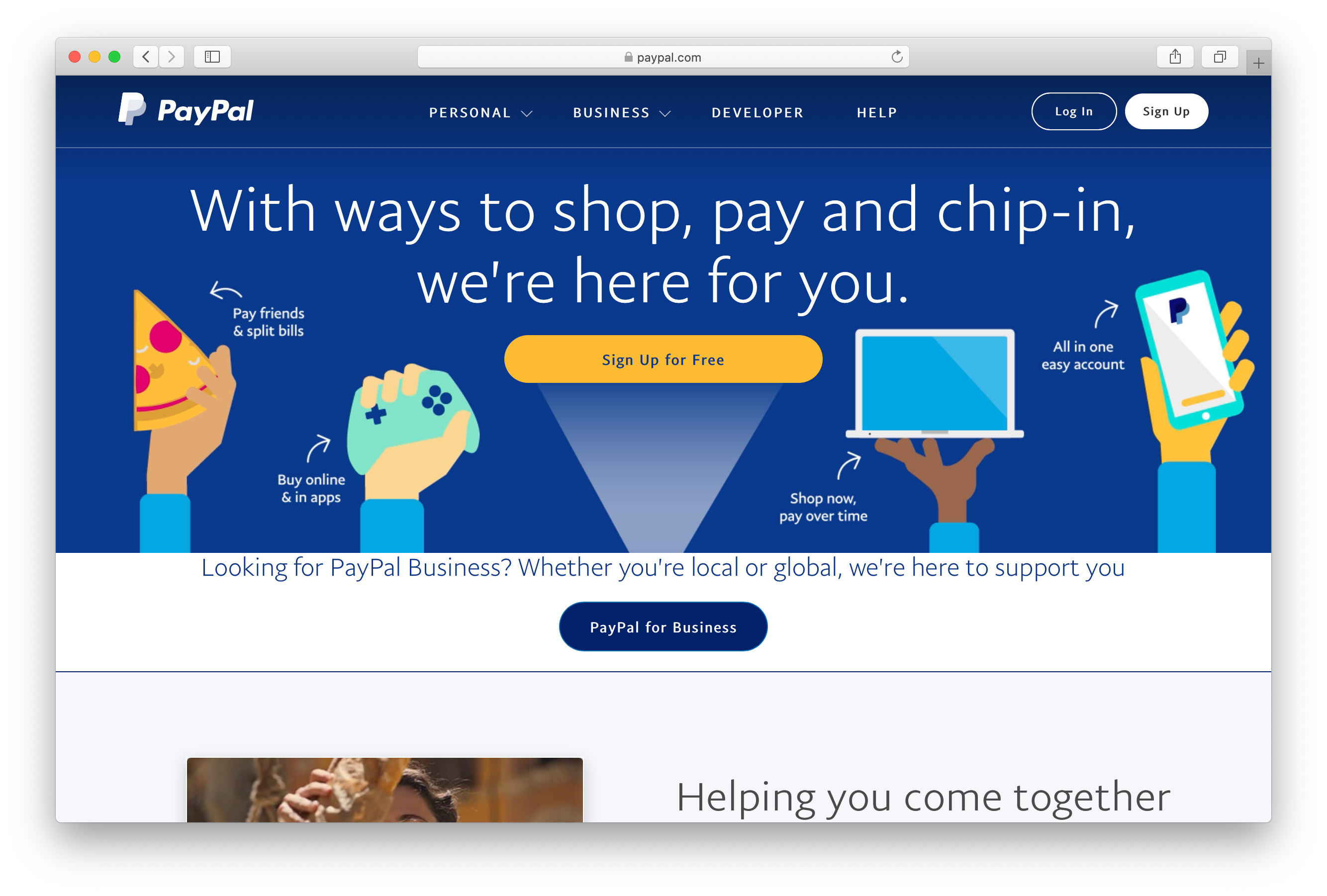 Adding the PayPal Token on 2Shapes